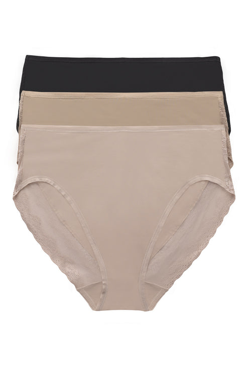 Natori Bliss Perfection One Size French Cut 3-pack